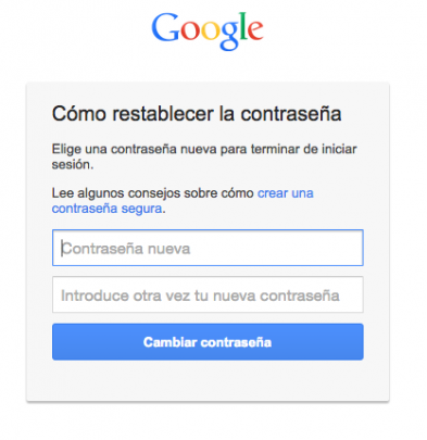 introducir contraseña gmail
