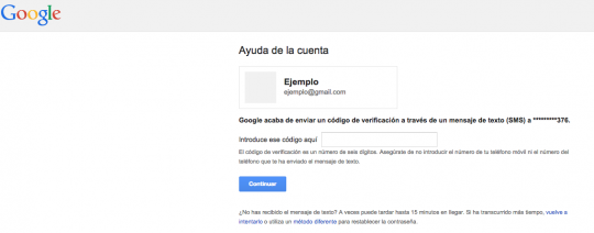 verificación cuenta gmail