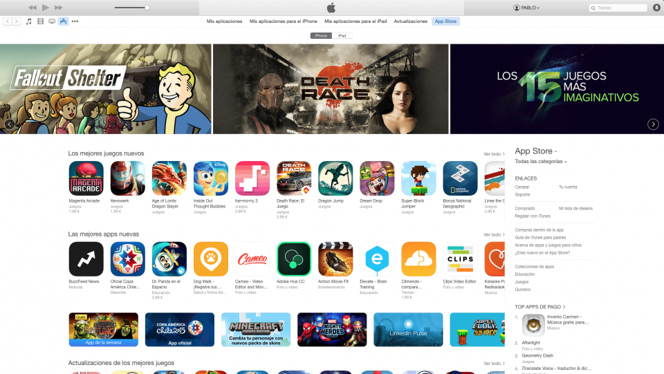 cambiar contraseña itunes